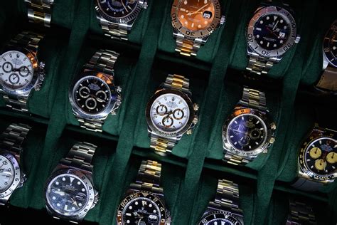 Rolex watch market down